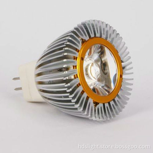 bridgelux chip 12v 3w MR11 led spotlight high power